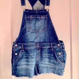 Vintage overalls shorts